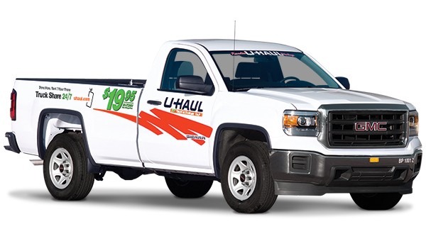U-Haul pickup truck